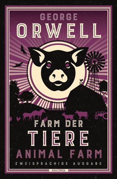 Buchcover: Animal Farm von George Orwell